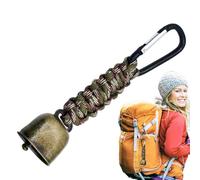 Bear Bells for Hiking - Super Loud Cattle Warning Bell | Mountaineering Safety Bell with Strap, Retro Keychain Ornament for Backpack, Outdoor Camping, Trekking, Travel