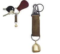 Bear Bells pour joueur de trekking fait de laiton pour sacs à dos, accessoires de camping contre la perte avec une atmosphère apaisante pour l'extérieur