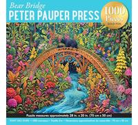 Bear Bridge 1000-Piece Jigsaw Puzzle (gold foil highlights)