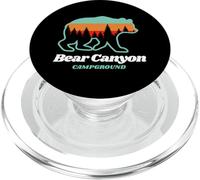 Bear Canyon Camping Summer Family Bozeman Camping PopSockets PopGrip pour MagSafe