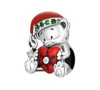 Bear Cat Charmes De Bas 925 Perles D'Argent Sterling Fit Bracelet Original Pendentif Collier Pour Les Femmes Bijoux
