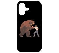 Bear Challenge - Funny Man vs Wild Bear Fight AMAT Coque pour iPhone 17