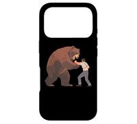 Bear Challenge - Funny Man vs Wild Bear Fight AMAT Coque pour iPhone 17 Pro