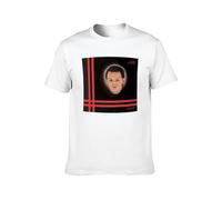 Bear Coming ** Gary Numan Telekon Vinyl CD Cover Mens Short Sleeve White XXL