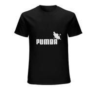 Bear Coming Men's Pumba Graphic T-Shirt Black M