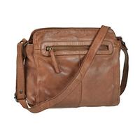 Bear Design Cow Lavato Olivia Schoudertas Cognac, marron