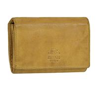 Bear Design Portefeuille en Cuir 9 emplacements pour Cartes Jaune