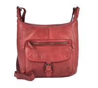 Bear Design Sac à bandoulière en cuir pour femme - Rouge, rouge, Einheitsgröße