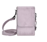Bear Design Sac à bandoulière ROBBIE avec poche pour portable avec 11 compartiments pour cartes bandoulière violet clair
