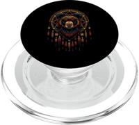 Bear Dreamcatcher Native American Indian Feathers Arts PopSockets PopGrip pour MagSafe