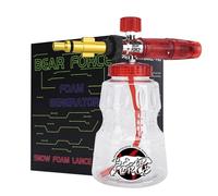 BEAR FORCE Lance à mousse pour nettoyeur haute pression - Buse de canon à mousse - Compatible avec couvercle de lavage de voiture, Parkside, Sterwins, Deko, Champion, Vax