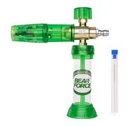 BEAR FORCE Mini canon à mousse Magenatic à pression améliorée avec connecteur rapide 1/4, nettoyeur haute pression réglable à 360 °, distributeur de savon de lavage de voiture pour mousse épaisse
