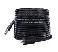 BEAR FORCE Tuyau de nettoyage haute pression de rechange 10 m x 180 bar, compatible avec nettoyeur haute pression Lavor Lavorwash Vax