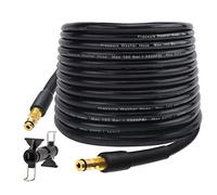 BEAR FORCE Tuyau de remplacement pour nettoyeur haute pression 10 m x 160 bar, tuyau d'extension de nettoyage à haute pression pour la plupart des Karcher K2 ~ K7 (Type A)