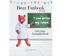 Bear Funbook Presents I Can Write My Name Carl’s Personalized Letter Tracing Workbook