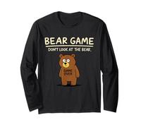 Bear Game Don't Look at The Bear Funny Bear Manche Longue