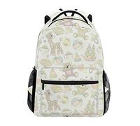 Bear Giraffe Shoulder Backpack Student Bookbags for Travel Kid Girls Boys