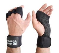 BEAR GRIP - Gants d'entraînement Ouverts pour Crossfit, Bodybuilding, callisthénie, Powerlifting (S)