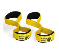 BEAR GRIP - Sangles de levage de poids Premium figure 8 (vendues par paire)