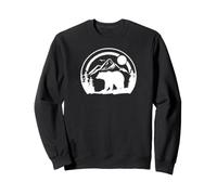 Bear Grizzly Wildlife Bear Themed Animal Wilderness Sweatshirt