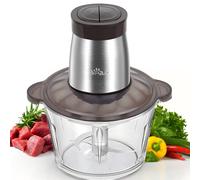 Bear Hachoir QSJ-D03W5 2L 300W 2 vitesses lames en acier inoxydable 304