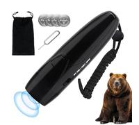 Bear Horn - Dispositif de sécurité électrique pour randonnée 125 dB, pour animaux d'extérieur | Randonneurs pêcheurs propriétaires de chiens Camping sentier de randonnée voyage parc national