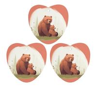 Bear Hug Lot de 3 désodorisants à suspendre pour voiture, maison, voiture, décoration intérieure