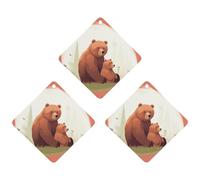 Bear Hug Lot de 3 désodorisants à suspendre pour voiture, maison, voiture, décoration intérieure
