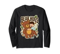 Bear Hugs Hug Fan Obsession Teddy Love Club Citation Kids Manche Longue