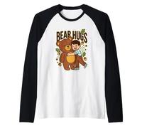 Bear Hugs Hug Fan Obsession Teddy Love Club Citation Kids Manche Raglan