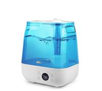 Bear Humidificateur 6L Top Fill Humidificateur, Minuterie, Mode Sommeil, Humidité constante, Aroma Disc, Double buse rotative 360°, 28db Ultra Silent, Convient aux Bébés Et aux Plantes