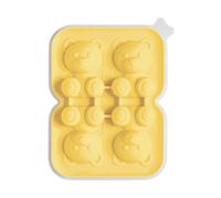 Bear Ice Mold, Cute Silicone Freezer Tray Set, Food Grade Maker Mold, Easy Release Ices Tray Container, Reusable Kitchen Drink Cooling Tool for Home Party Use