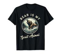 Bear is My Spirit Animal Gear pour Les Amateurs de Nature T-Shirt