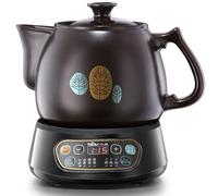 Bear Marmite Intelligente Automatique 3,5L Décoction de Plantes Chinoises à Une Touche, Céramique Sans Odeur, Protection Anti-Ébullition et Anti-Surchauffe, Multi-Fonction Bien-Être et Soupes