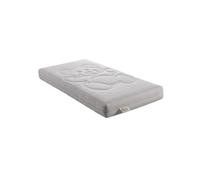 Bear Matelas Bébé 60x120 Cm Hauteur +/- 11 Cm - Déhoussable 4 Côtés Housse Lavable + Alese Impermeable Offerte - Bords Renforcés - Mousse Striée - Hyppoallergénique - Anti-Acariens - Plusieurs Épais B
