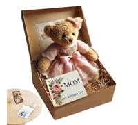 Bear Memorial Remoke, Happy Mothers Day Bears, Décorations pour la fête des mères, carte de vœux réfléchie pour femme