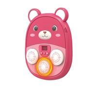 Bear Music Punching Machine - musicale, construction en ABS durable, lumières LED dynamiques | Outil d'exercice pour et adultes, cadeau d'anniversaire amusant, application d'activités