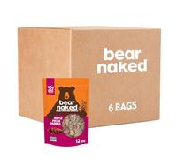 Bear Naked Granola - Un délicieux mélange de grains entiers d'avoine et de noix de pécan pralinées sucrées avec du vrai sirop d'érable - 340 g (Lot de 6)
