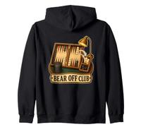 Bear Off Club Backgammon Sortie des Pions Sweat à Capuche