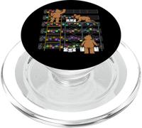 Bear Painters at Work - Jolie partition de Musique PopSockets PopGrip pour MagSafe