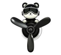 Bear Pilot Diffuseur d'Air Comestible pour Voiture Parfum Automobile | Aromathérapie pour Bouche d'Aération pour Détaillants, Voyageurs, Camions, SUV, Berlines, Road Trip, Trajets Quotidiens,