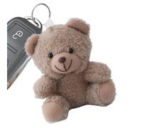 Bear Plush Bag Charm - Bear Accessories | 12,7 cm Soft Pendant Charm for Purse Backpack, Stuffed Animal Doll, Decorative Charm, Consulte la descripción, Peluche + coton polypropylène, Unisexe