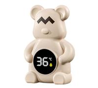 Bear Shape Baby Bath Temperature Sensor, Water Temperature Monitor, 5.51x3.94x1.97 inches Floating Toy Bathtub Meter for Hot Spring, Shower, Swimming, Indoor and Outdoor Pool