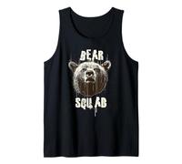 Bear Squad Graphic Animal Lover Nature Amateur Débardeur