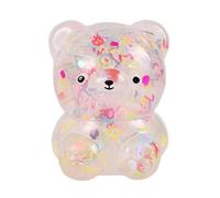 Bear Squeeze Toy - Kids Resilient Rebound Squishy Animal Fidgets, Pocket Squeeze Toys for Goodie Bag Fillers, Lovely Accompany Toy Bear for Christmas Stocking Stuffing