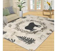 Bear Tapis 240x300cm, Forest Tapis for Living Room