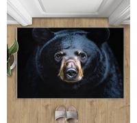 Bear Tapis 60x90cm, Rustic Bear Tapis for Bedroom