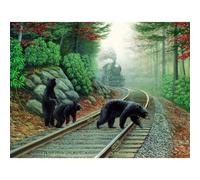 Bear Tracks 500 Pc Jigsaw Puzzle