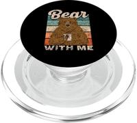 Bear with Me Amoureux Animaux Punition Ours PopSockets PopGrip pour MagSafe