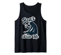 Bear with Me Animal Pun Lover Débardeur